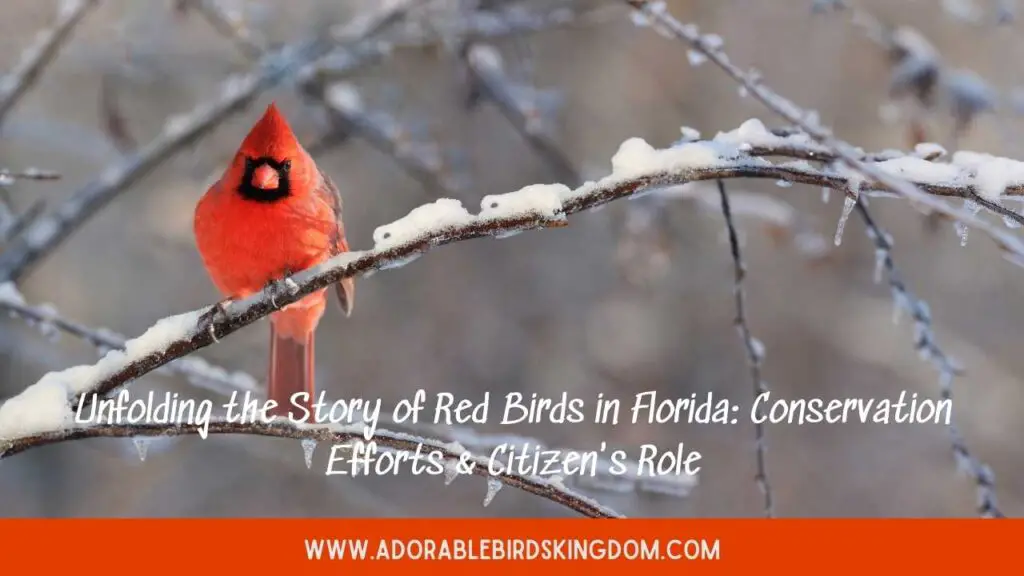 red birds in florida